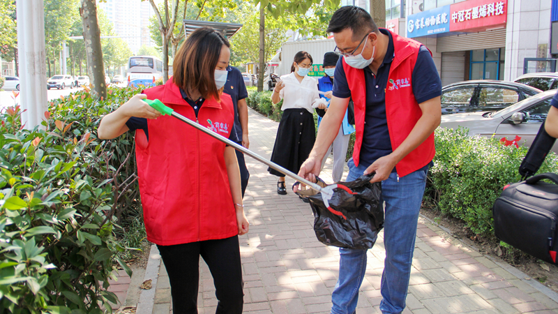 黃發集團開展“文明城市 你我共建”黨建暨文明城市聯創共建活動(圖5)