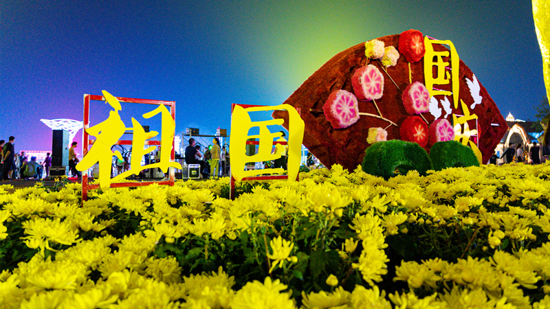 啤酒城、北茶商街“雙節(jié)”活動(dòng)活躍節(jié)日經(jīng)濟(jì)(圖1)