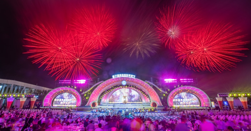 第31屆青島國際啤酒節在金沙灘啤酒城盛大開幕