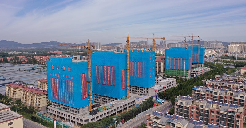 總戶數543戶！新區在建體量最大的集中式人才住房項目封頂