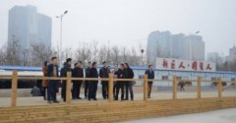 青島膠州灣發展有限公司李健飛一行來訪