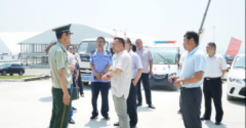 第28屆青島國際啤酒節現場指揮部運行管理部組織開展“走進啤酒城”觀摩活動