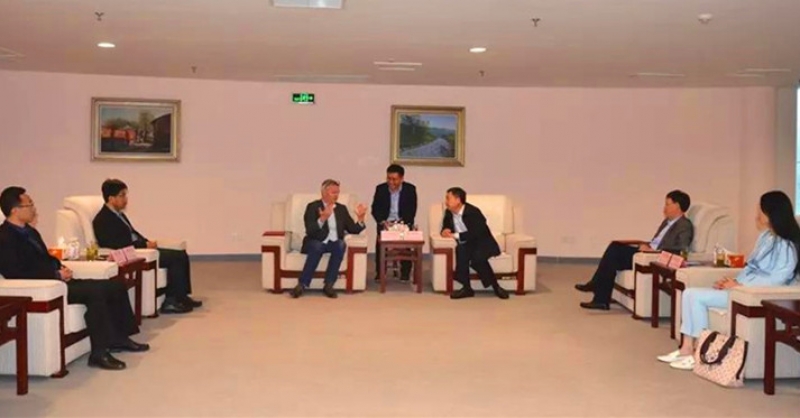 “布魯塞爾國際啤酒挑戰賽”主席盧克一行到訪黃發集團