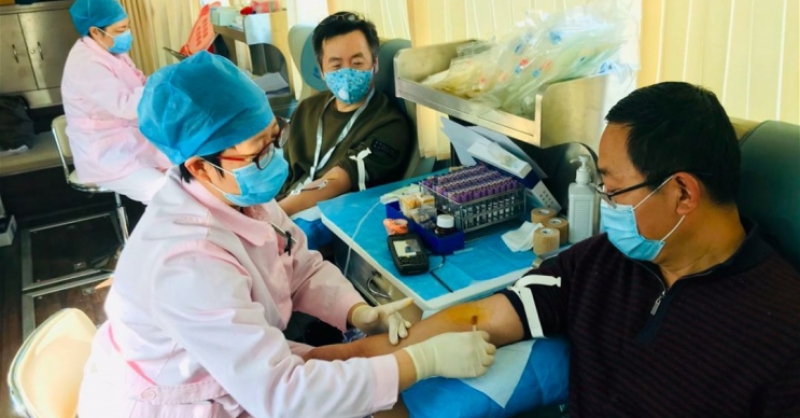 獻熱血、戰疫情，黃發在行動